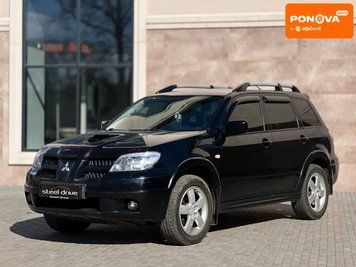 Mitsubishi Outlander, 2005 р., Бензин, 171 тис. км, Позашляховик / Кросовер, Чорний, Миколаїв AT-10414364 фото