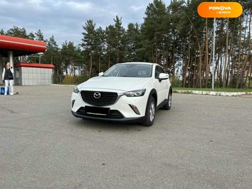 Mazda CX-3, 2017, Бензин, 2 л., 34 тис. км, Позашляховик / Кросовер, Білий, Харків Cars-Pr-214370 фото