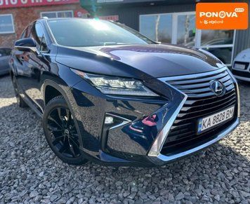 Lexus RX, 2017 р., Бензин, 73 тис. км, Позашляховик / Кросовер, Чорний, Сміла AT-10412345 фото