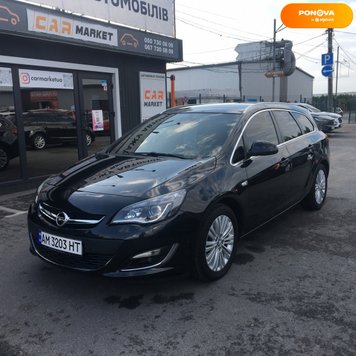 Opel Astra J, 2015, Дизель, 1.6 л., 170 тис. км, Універсал, Чорний, Житомир 198725 фото