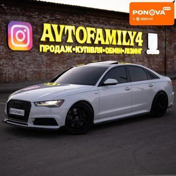 Audi S6, 2015 г., Бензин, 117 тыс. км, Седан, Белый, Днепр (Днепропетровск) AT-10416496 фото