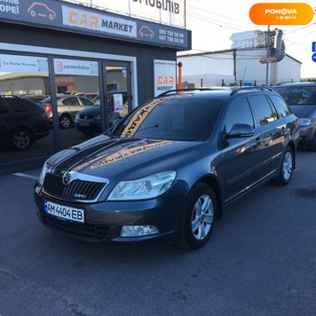 Skoda Octavia A5, 2010, Дизель, 2 л., 239 тис. км, Універсал, Сірий, Житомир 251290 фото