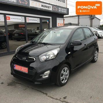 Kia Picanto, 2013 р., Бензин, 103 тис. км, Хетчбек, Чорний, Житомир AT-10414471 фото