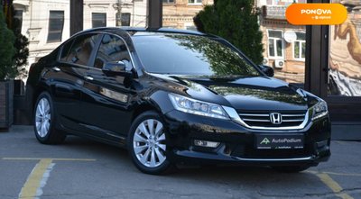 Honda Accord, 2013, Бензин, 2.4 л., 97 тис. км, Седан, Чорний, Київ 35837 фото