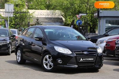 Ford Focus, 2013, Бензин, 2 л., 184 тис. км, Седан, Чорний, Київ 36849 фото