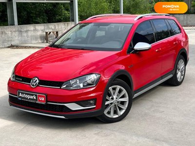 Volkswagen Golf, 2017, Бензин, 1.8 л., 58 тыс. км, Универсал, Красный, Киев 46288 фото
