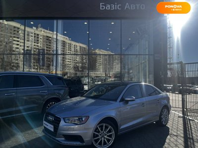 Audi A3, 2015, Бензин, 1.98 л., 115 тыс. км, Седан, Серый, Одесса 32219 фото