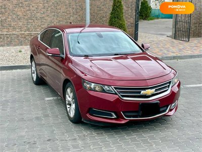 Chevrolet Impala, 2016, Бензин, 2.46 л., 214 тис. км, Седан, Червоний, Одеса 46234 фото