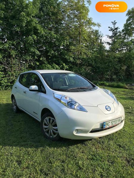 Nissan Leaf, 2013, Електро, 120 тыс. км, Хетчбек, Белый, Львов Cars-Pr-141611 фото