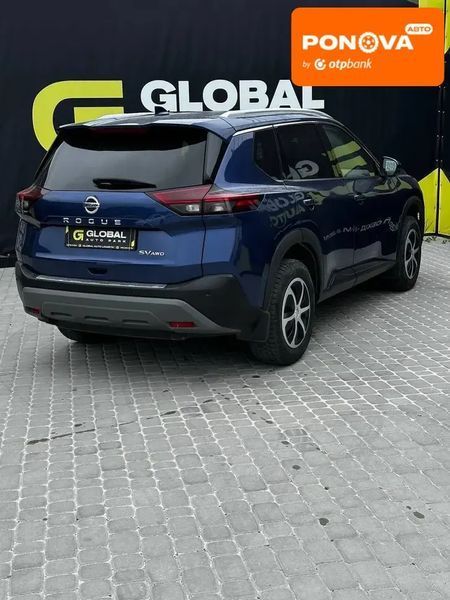 Nissan Rogue, 2021 г., Бензин, 111 тыс. км, Внедорожник / Кроссовер, Синий, Львов AT-10403055 фото