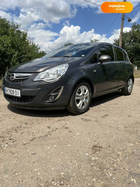 Opel Corsa, 2013, Бензин, 1.4 л., 235 тис. км, Хетчбек, Сірий, Дружківка Cars-Pr-60685 фото