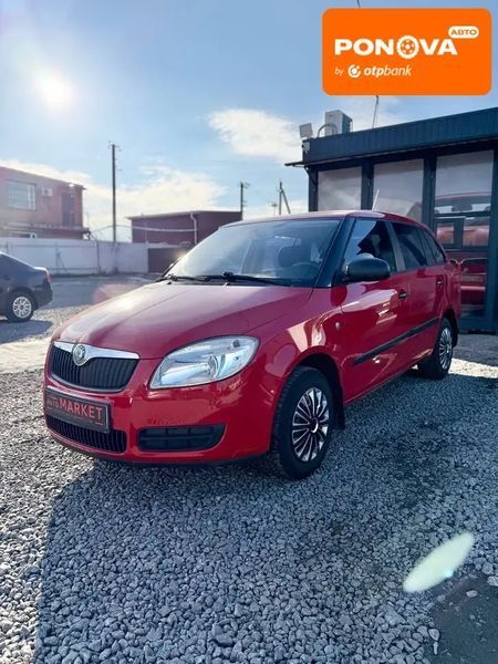 Skoda Fabia, 2008 р., Бензин, 147 тис. км, Хетчбек, Червоний, Кропивницький (Кіровоград) AT-10413090 фото