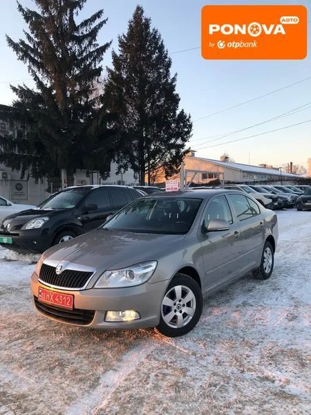 Skoda Octavia, 2010 р., Бензин, 198 тис. км, Ліфтбек, Бежевий, Полтава AT-10408630 фото