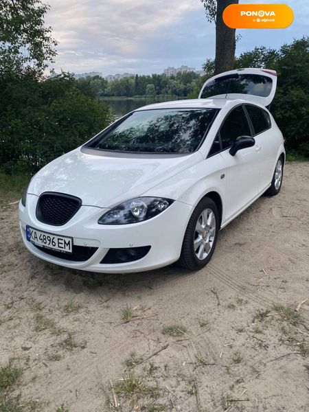 SEAT Leon, 2008, Бензин, 2 л., 225 тыс. км, Хетчбек, Белый, Киев Cars-Pr-58968 фото