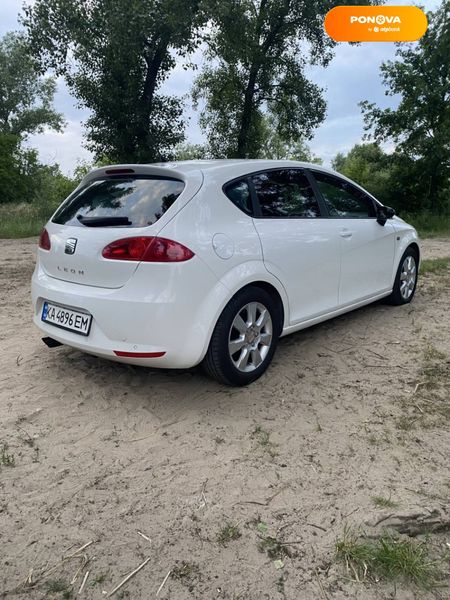 SEAT Leon, 2008, Бензин, 2 л., 225 тыс. км, Хетчбек, Белый, Киев Cars-Pr-58968 фото