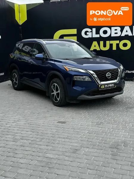 Nissan Rogue, 2021 г., Бензин, 111 тыс. км, Внедорожник / Кроссовер, Синий, Львов AT-10403055 фото
