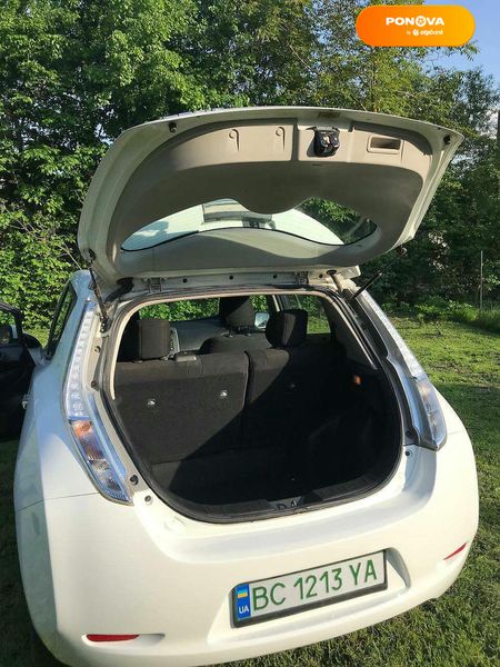 Nissan Leaf, 2013, Електро, 120 тис. км, Хетчбек, Білий, Львів Cars-Pr-141611 фото