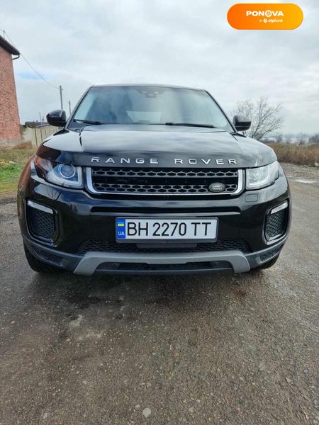 Land Rover Range Rover Evoque, 2016, Бензин, 2 л., 158 тыс. км, Внедорожник / Кроссовер, Чорный, Одесса Cars-Pr-62724 фото