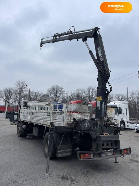 Volvo FL 6, 2002, Дизель, 5.5 л., 233 тыс. км, Кран-маніпулятор, Белый, Винница 38469 фото