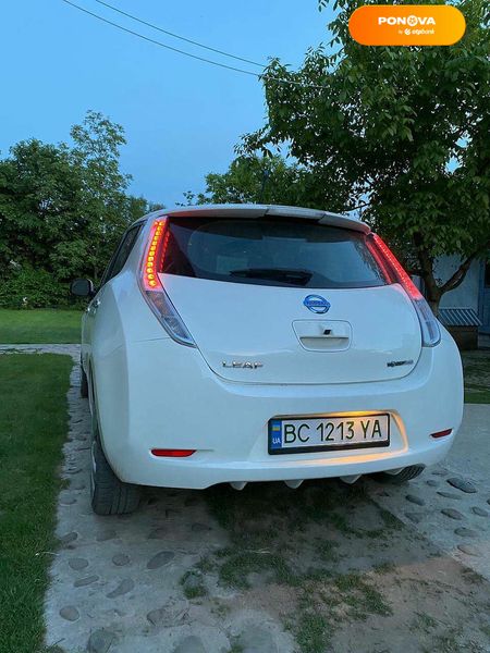 Nissan Leaf, 2013, Електро, 120 тис. км, Хетчбек, Білий, Львів Cars-Pr-141611 фото