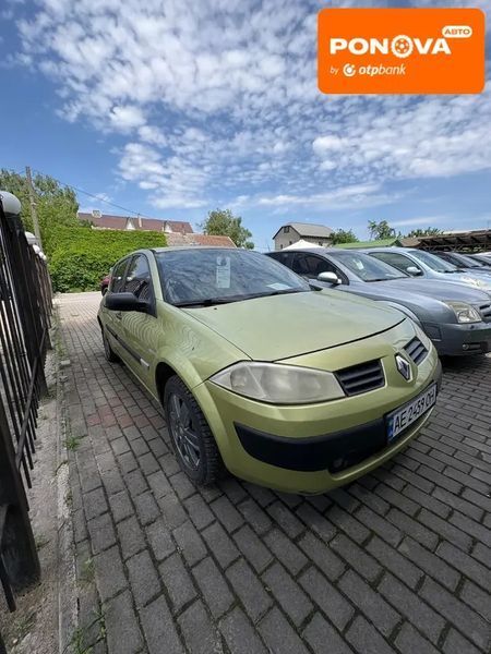 Renault Megane, 2004 р., Газ метан / Бензин, 292 тис. км, Хетчбек, Зелений, Запоріжжя AT-10417726 фото