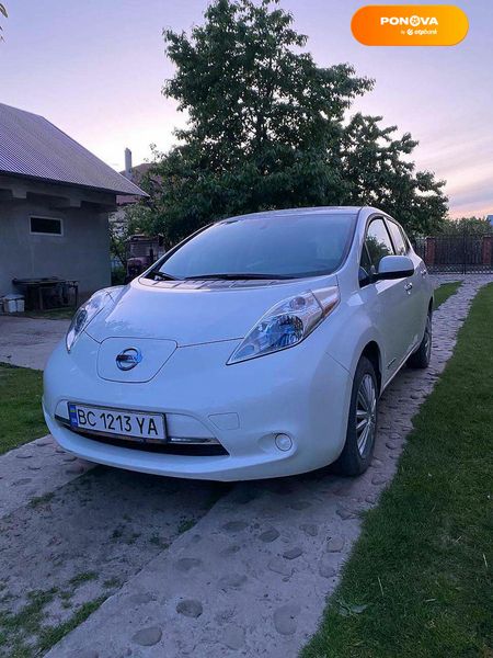 Nissan Leaf, 2013, Електро, 120 тис. км, Хетчбек, Білий, Львів Cars-Pr-141611 фото