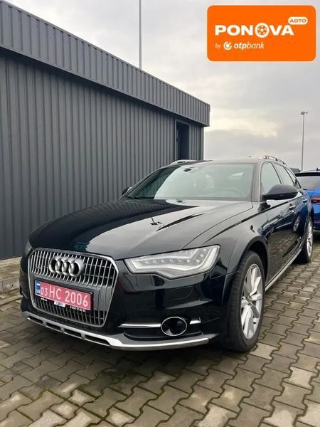 Audi A6 Allroad, 2013 г., Дизель, 270 тыс. км, Внедорожник / Кроссовер, Чорный, Луцк AT-10405386 фото