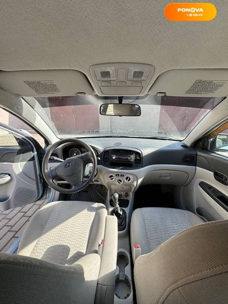 Hyundai Accent, 2009, Газ пропан-бутан / Бензин, 170 тис. км, Седан, Сірий, Харків Cars-Pr-66378 фото