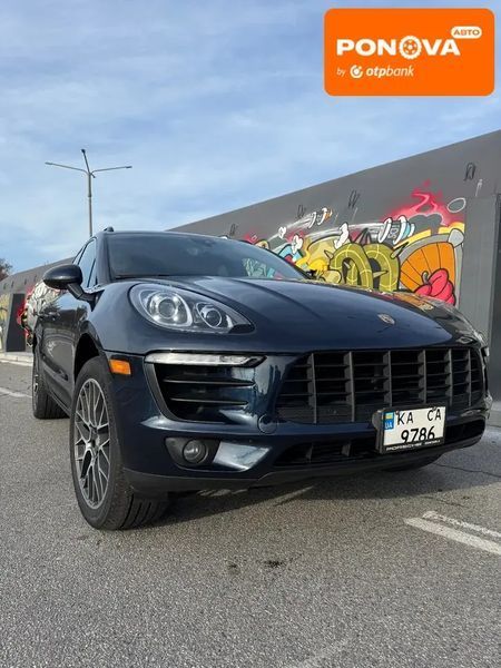 Porsche Macan, 2018 г., Бензин, 120 тыс. км, Внедорожник / Кроссовер, Синий, Киев AT-10405488 фото