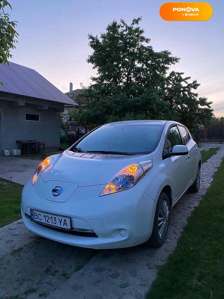 Nissan Leaf, 2013, Електро, 120 тис. км, Хетчбек, Білий, Львів Cars-Pr-141611 фото