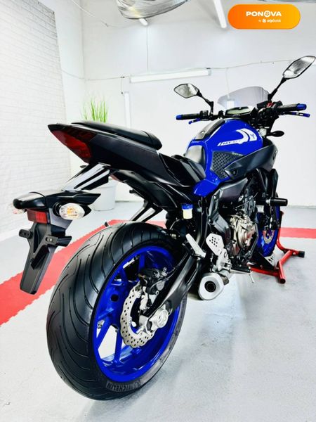 Yamaha MT-07, 2018, Бензин, 700 см³, 15 тыс. км, Мотоцикл Без обтікачів (Naked bike), Синий, Одесса moto-37636 фото