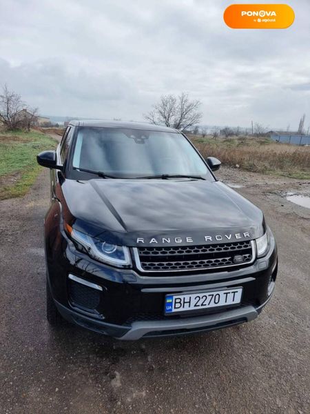 Land Rover Range Rover Evoque, 2016, Бензин, 2 л., 158 тис. км, Позашляховик / Кросовер, Чорний, Одеса Cars-Pr-62724 фото