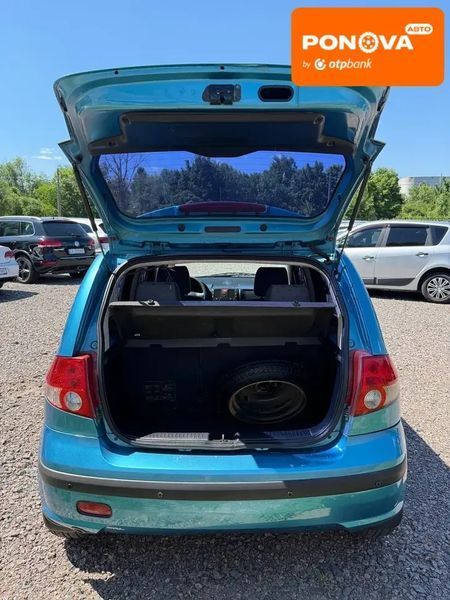 Hyundai Getz, 2004 р., Газ пропан-бутан / Бензин, 192 тис. км, Хетчбек, Синій, Черкаси AT-10421311 фото