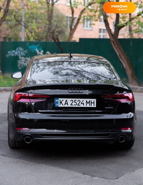 Audi A5 Sportback, 2019, Бензин, 2 л., 25 тыс. км, Лифтбек, Чорный, Киев Cars-Pr-65184 фото