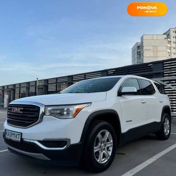 GMC Acadia, 2017, Бензин, 2.46 л., 136 тыс. км, Внедорожник / Кроссовер, Белый, Киев Cars-Pr-56699 фото