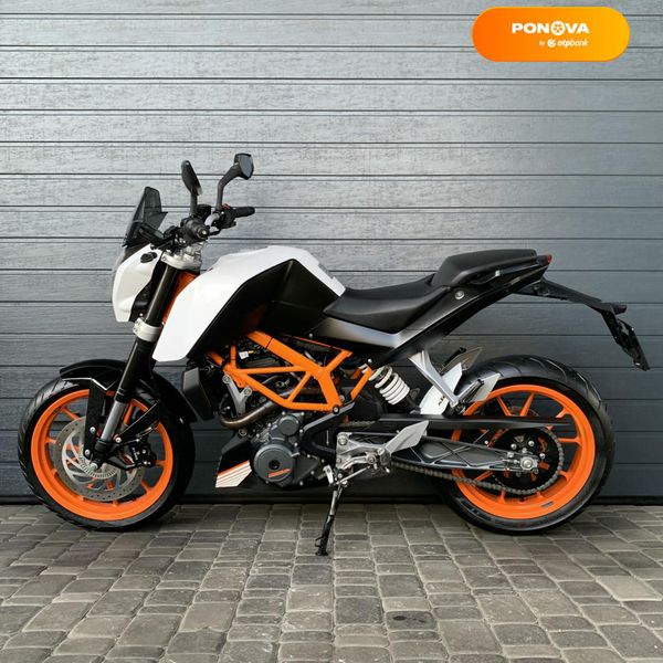 KTM 390 Duke, 2016, Бензин, 370 см³, 15 тис. км, Мотоцикл без оптекателей (Naked bike), Белый, Белая Церковь moto-139409 фото