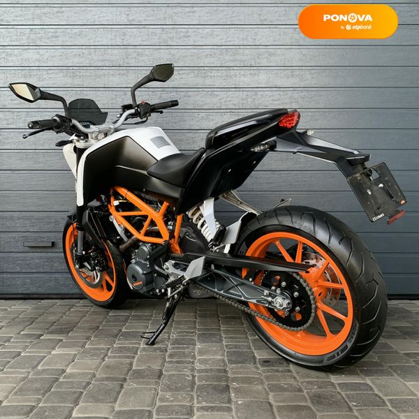 KTM 390 Duke, 2016, Бензин, 370 см³, 15 тис. км, Мотоцикл Без обтікачів (Naked bike), Білий, Біла Церква moto-139409 фото