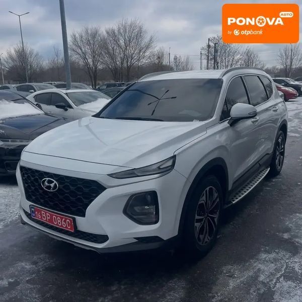 Hyundai Santa FE, 2018 г., Дизель, 135 тыс. км, Внедорожник / Кроссовер, Белый, Днепр (Днепропетровск) AT-10410059 фото