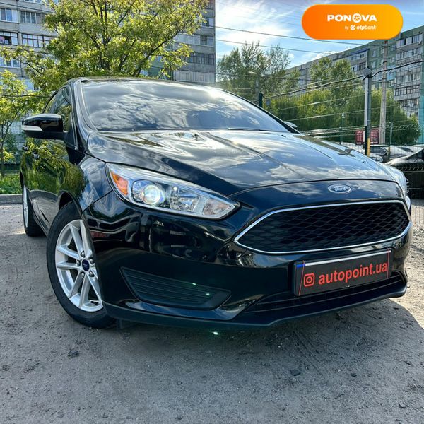 Ford Focus, 2015, Бензин, 2 л., 50 тыс. км, Хетчбек, Чорный, Сумы 109714 фото