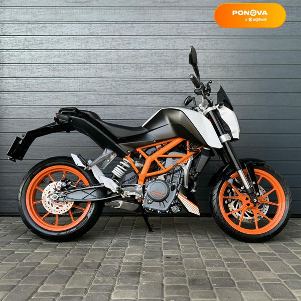 KTM 390 Duke, 2016, Бензин, 370 см³, 15 тис. км, Мотоцикл Без обтікачів (Naked bike), Білий, Біла Церква moto-139409 фото