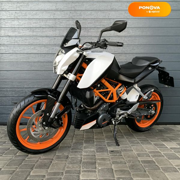 KTM 390 Duke, 2016, Бензин, 370 см³, 15 тис. км, Мотоцикл без оптекателей (Naked bike), Белый, Белая Церковь moto-139409 фото