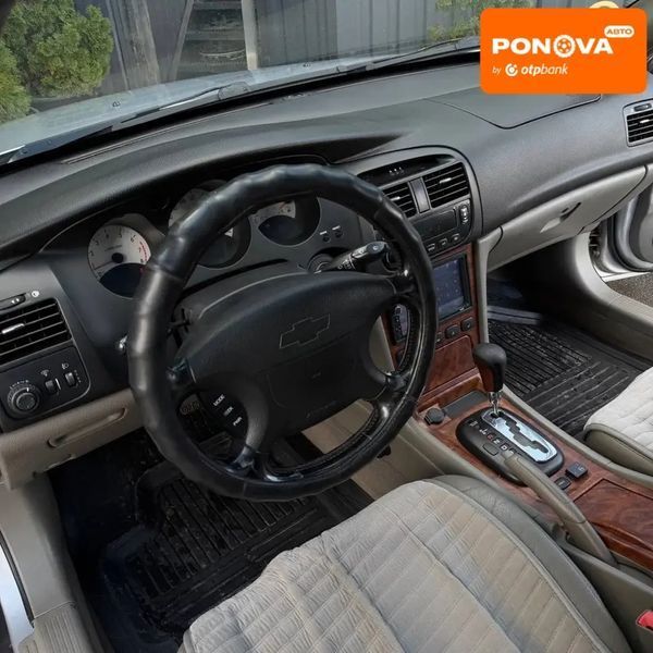 Chevrolet Evanda, 2005 р., Бензин, 315 тис. км, Седан, Сірий, Дніпро (Дніпропетровськ) AT-10409443 фото