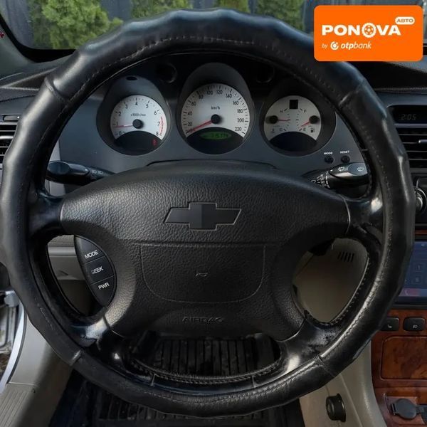 Chevrolet Evanda, 2005 р., Бензин, 315 тис. км, Седан, Сірий, Дніпро (Дніпропетровськ) AT-10409443 фото