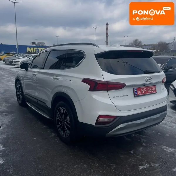 Hyundai Santa FE, 2018 г., Дизель, 135 тыс. км, Внедорожник / Кроссовер, Белый, Днепр (Днепропетровск) AT-10410059 фото