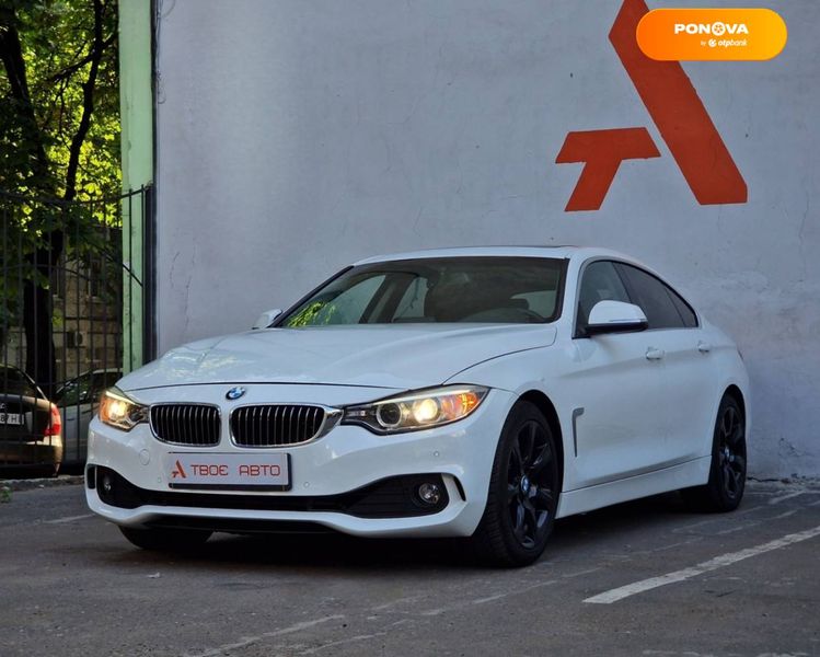 BMW 4 Series Gran Coupe, 2014, Бензин, 2 л., 119 тыс. км, Купе, Белый, Одесса 102579 фото