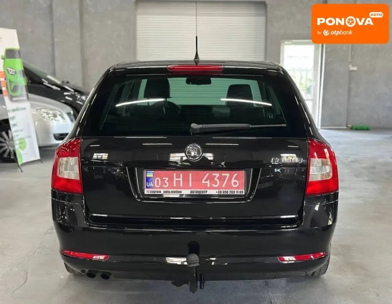 Skoda Octavia, 2009 р., Бензин, 203 тис. км, Універсал, Чорний, Кам'янське (Дніпродзержинськ) AT-10400299 фото