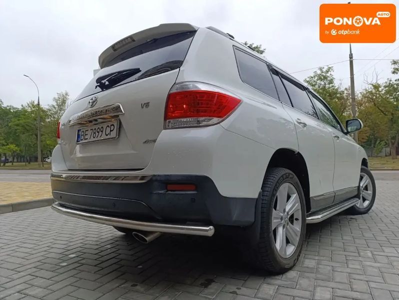 Toyota Highlander, 2011 г., Газ пропан-бутан / Бензин, 170 тыс. км, Внедорожник / Кроссовер, Белый, Николаев AT-10403488 фото