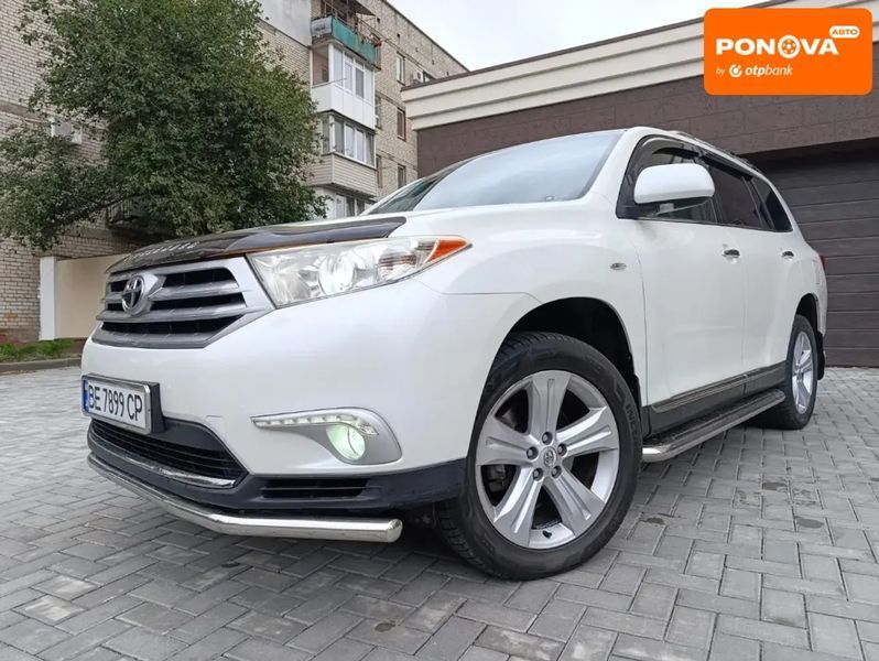 Toyota Highlander, 2011 г., Газ пропан-бутан / Бензин, 170 тыс. км, Внедорожник / Кроссовер, Белый, Николаев AT-10403488 фото