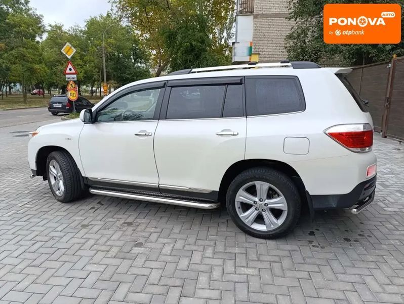 Toyota Highlander, 2011 г., Газ пропан-бутан / Бензин, 170 тыс. км, Внедорожник / Кроссовер, Белый, Николаев AT-10403488 фото