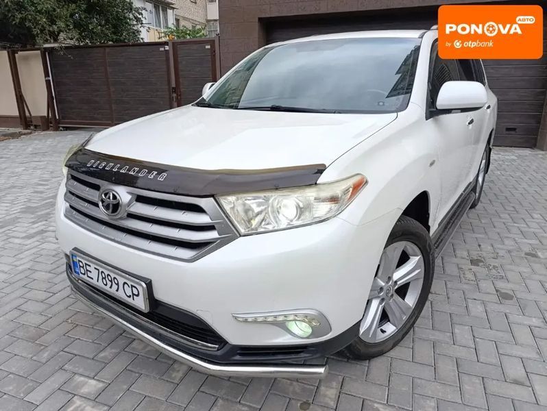 Toyota Highlander, 2011 г., Газ пропан-бутан / Бензин, 170 тыс. км, Внедорожник / Кроссовер, Белый, Николаев AT-10403488 фото